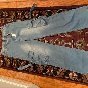 Light Blue Cargo Jeans
